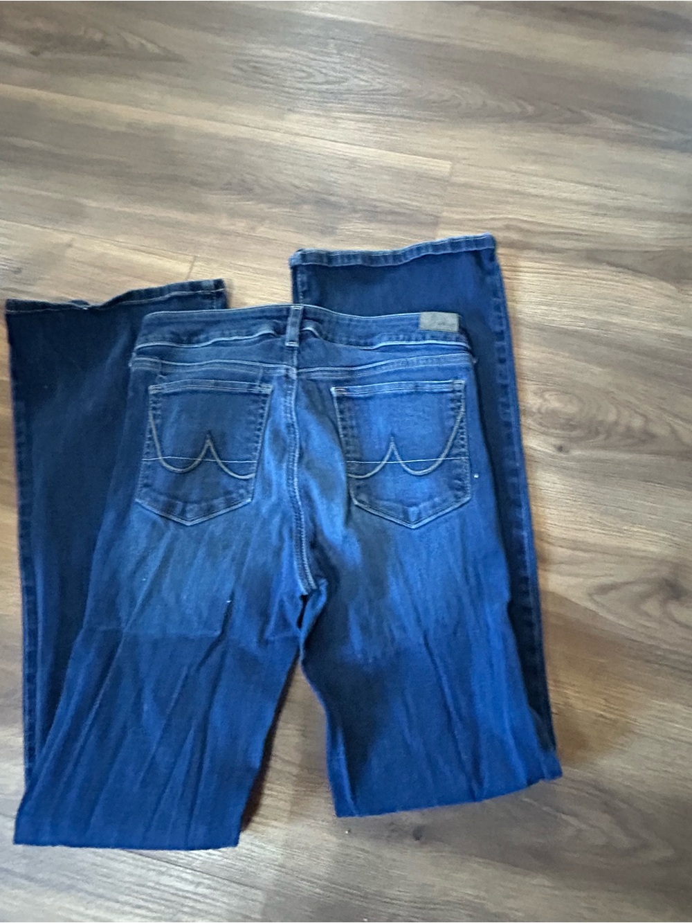 Ariat Dark Blue Flare Jeans - Women's Wide Leg Denim